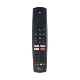 Mando a Distancia Universal DCU Grundig 30902040 con Botones Streaming 8m Negro