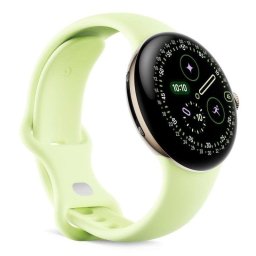 Google Pixel Watch 4 Wi-Fi Bluetooth NFC 41mm AMOLED LTPO Plata Correa Deportiva IP68 SpO2 5ATM