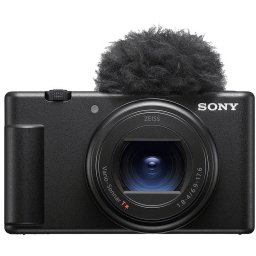 Cámara Compacta Sony ZV-1 II 20,1MP Zoom Óptico 18-50mm WIFI 4K Pantalla Táctil Negra