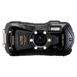 Cámara Compacta Pentax WG-90 16MP Zoom Óptico 5x Full HD Sumergible Negra