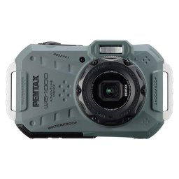 Cámara Compacta Pentax WG-1000 16MP Zoom 4x Sumergible Color Verde Oliva