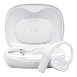 Auriculares JBL Sense Lite inalámbricos Bluetooth con OpenSound, micrófono, protección IP54, blancos