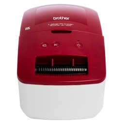 Impresora Etiquetas Alámbrica Brother QL-600R Rojo Blanco Direct Thermal USB