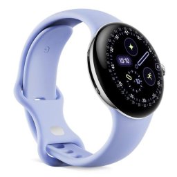 Google Pixel Watch 4 WiFi Bluetooth NFC 41mm AMOLED LTPO Plata Resistencia Agua 5ATM+IP68 SpO2
