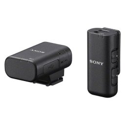 Micrófono Sony ECM-W3S inalámbrico Bluetooth USB-C cardioide con filtro antipop