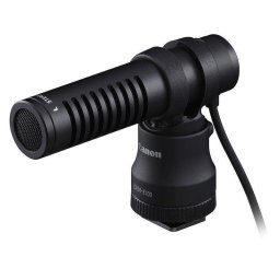 Micrófono Canon DM-E100 3.5 mm unidireccional sin batería compacto