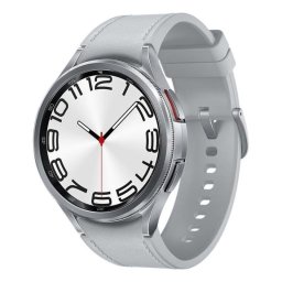 Samsung Galaxy Watch6 Classic Bluetooth NFC GPS 47mm Super AMOLED Plata M/L Resistencia Agua 5ATM+IP68