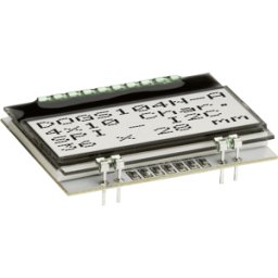 DISPLAY VISIONS EA DOGS104N-A - Módulo de texto LCD, 29,8 x 10,4 mm, blanco