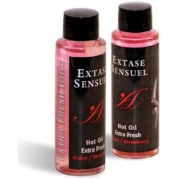 Extase Sensual Aceite Masaje Extra Fresh Fresa 100ml