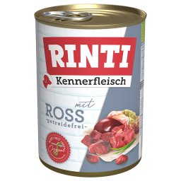 Pack Ahorro: Rinti Kennerfleisch 24 x 400 g - Caballo