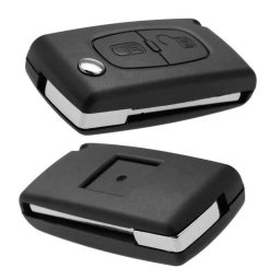 OcioDual CE0536 VA2 Carcasa Llave Mando con 2 Botones para Peugeot/Citroen/Fiat