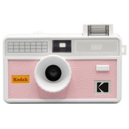 Cámara Analógica Agfaphoto I60 35mm Objetivo 31mm F/10 Flash Rosa Claro