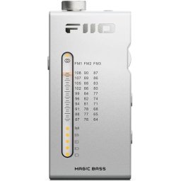 FiiO RR11 Radio FM Portátil HiFi BASS 3D Chip Si4831 Salida 3.5mm USB C Cuerpo Aluminio