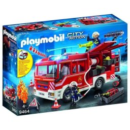 Camión Playmobil 9464 Multicolor Luces Intermitentes Plástico Incluye 138 Piezas