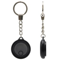 Llavero Gembird TA-TAG-01-BK Negro y Gris compacto ligero 34 mm