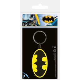 Llavero Pyramid RK38190C Batman Negro Amarillo Unisex 1 pieza