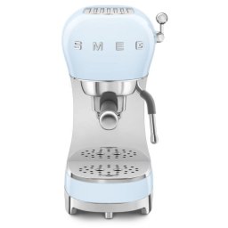 Cafetera Espresso Manual Smeg ECF02PBEU 1,1 L 15 bares azul con vaporizador