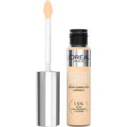 L'Oréal Paris Accord Parfait Suero corrector radiante con ácido hialurónico y cafeína 11mL 4D