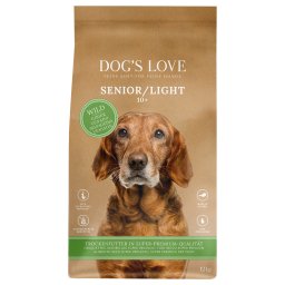 Dog's Love Senior/Light con caza pienso para perros - Pack % - 2 x 12 kg