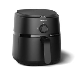 Freidora de aire Philips NA110/00 3.2L 1300W RapidAir control giratorio negra