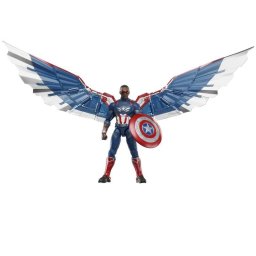 Figura de Juguete Hasbro Marvel Legends Captain America Brave New World Multicolor articulada