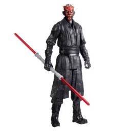 Figura de Juguete Hasbro Star Wars Titan Hero Series Darth Maul 30 cm Accesorios