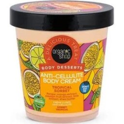 Organic Shop Anti-Cellulite Tropical Sorbet Body Cream 450ml