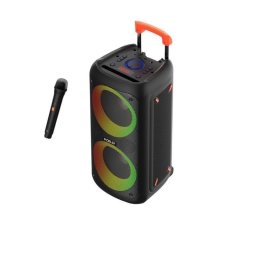 Altavoces Celly Party Inalámbricos 40W con Bluetooth, micrófono y luces LED