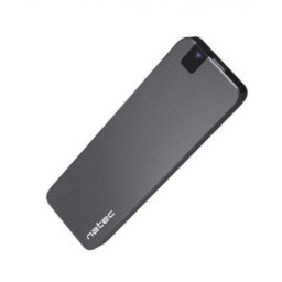 Caja SSD Externa Natec Rhino M.2 NVMe Aluminio Negro USB-C Compacta