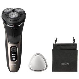 Afeitadora Philips S3242/12 Rotativa Wet&Dry SkinProtect Negro Oro