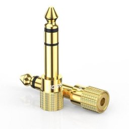 Adaptador Ugreen 20503 6.35mm a 3.5mm chapado en oro