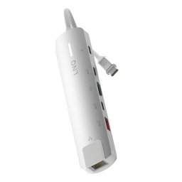 Hub Linq 6 puertos USB-C 10Gbps Pro con HDMI 4K, Ethernet 2.5Gbps y carga 140W