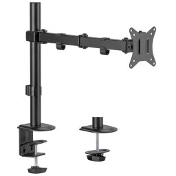 Soporte De Escritorio Para Monitor Lcd Maclean Mc-753n De 17 A 32 Pulgadas, 9 Kg, Vesa 75 X 75, 100 X 100, Brazo Extensible Ajustable.
