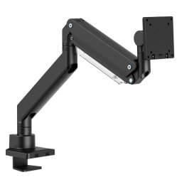 Soporte De Monitor De Doble Brazo Maclean Mc-968 Con Resorte De Gas, 17-57", 27 Kg, Resistente, De Movimiento Completo, Vesa Máx. 200 X 200