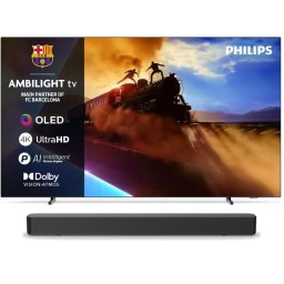 Philips OLED 55OLED770 55" 4K UltraHD Ambilight Smart TV + Philips TAB4000 Barra de Sonido