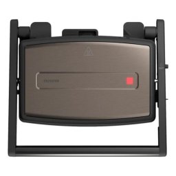 Sandwichera Aiwa KAMADO Acero Inoxidable 1500W Termostato Placas Desmontables