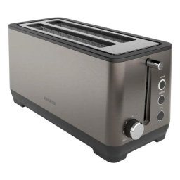 Tostador Aiwa KOFOTATSU Acero Inoxidable 2 Rebanadas 1600W Función Recalentar