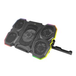 Base De Refrigeración Para Portátil Esperanza Egc107, 2600 Rpm, Color Negro