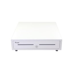 Cajón de efectivo Equip 351011 automático y manual 12 V blanco metálico