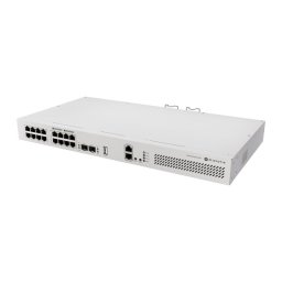 Switch Mikrotik CRS418-8P-8G-2S+RM 16 puertos Gigabit PoE SFP+ Rack 1U