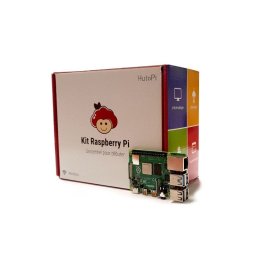 HutoPi Kit Raspberry Pi 4 Model B 8GB + Tarjeta MicroSD 32GB + Carcasa + Cargador