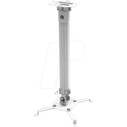 TECHLY ICA-PM-18M - Soporte de techo para proyector, 54 - 90 cm, plateado