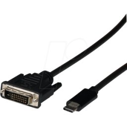 EFB-ELEKTRONIK EFB EBUSBCDVIK2 - Cable adaptador USB C > DVI, 1080p, 2,0 m