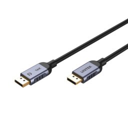 Cable DisplayPort UNITEK C1626GY01-2M DisplayPort 2.1 2 m Macho-Macho Negro