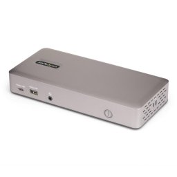 Base para portátil Startech USB4 Docking Station triple 4K, 6 USB, 2,5 GbE, 100 W carga
