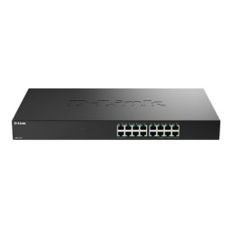 Switch de red D-Link DMS-1016 16 puertos 2.5G L2+ sin gestión carcasa metálica