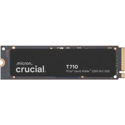 Disco Duro Crucial T710 4 TB SSD M.2 PCIe 5.0 Lectura 14 500 MB/s Gaming
