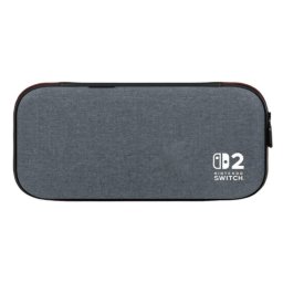 Funda protección PowerA NSCS0528-01 tela gris para Nintendo Switch 2