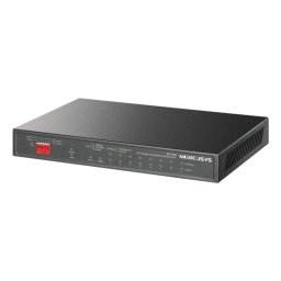 Switch de red Mercusys MS110GMP 10 Puertos Gigabit PoE Montaje Pared