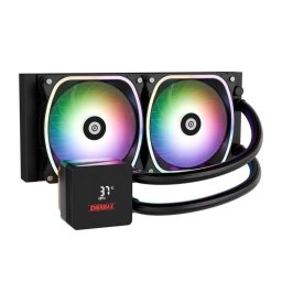 Refrigeración líquida CPU ENERMAX AQUAFUSION II 240 mm 2x FAN ARGB TDP 360W+ Intel AMD display app